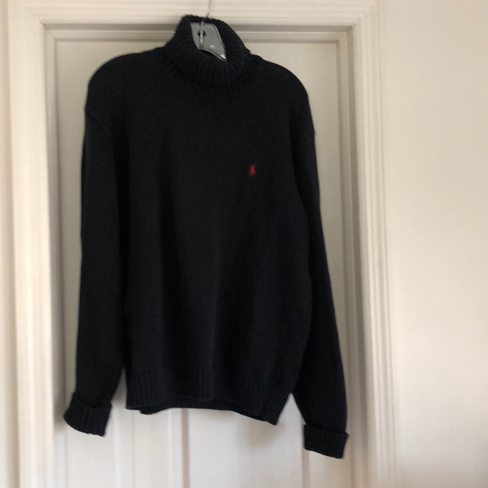 Black Polo turtleneck